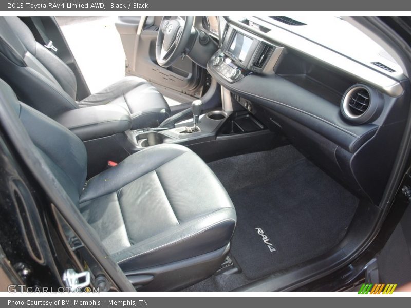 Black / Black 2013 Toyota RAV4 Limited AWD