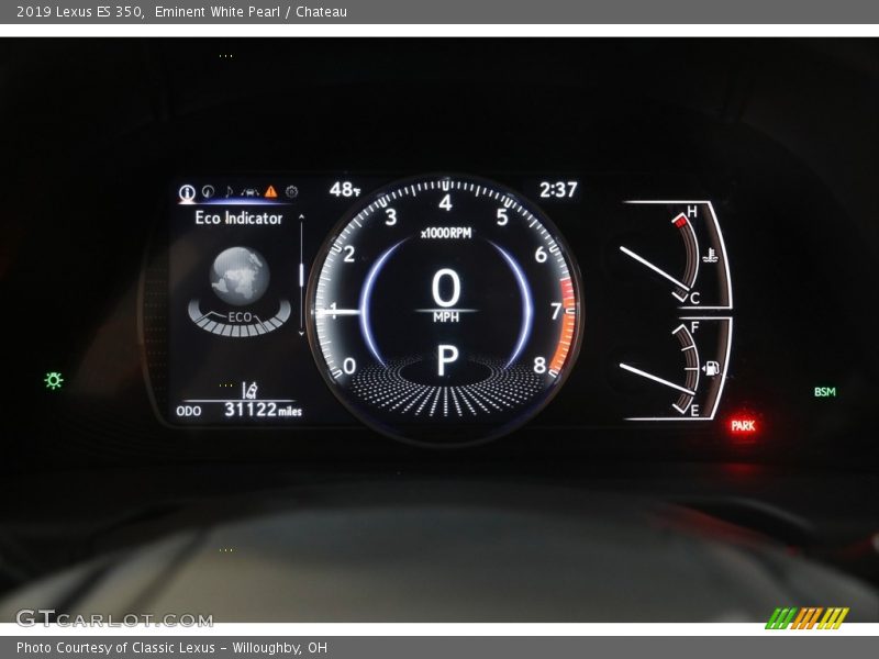 Eminent White Pearl / Chateau 2019 Lexus ES 350