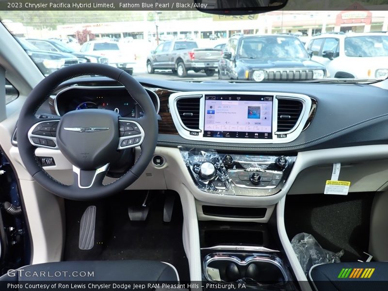 Dashboard of 2023 Pacifica Hybrid Limited