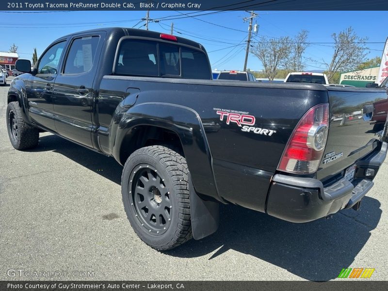 Black / Graphite Gray 2011 Toyota Tacoma PreRunner Double Cab