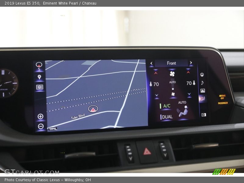 Eminent White Pearl / Chateau 2019 Lexus ES 350