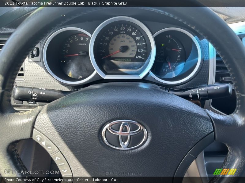 Black / Graphite Gray 2011 Toyota Tacoma PreRunner Double Cab