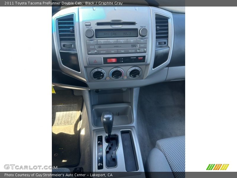 Black / Graphite Gray 2011 Toyota Tacoma PreRunner Double Cab