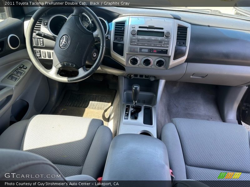 Black / Graphite Gray 2011 Toyota Tacoma PreRunner Double Cab