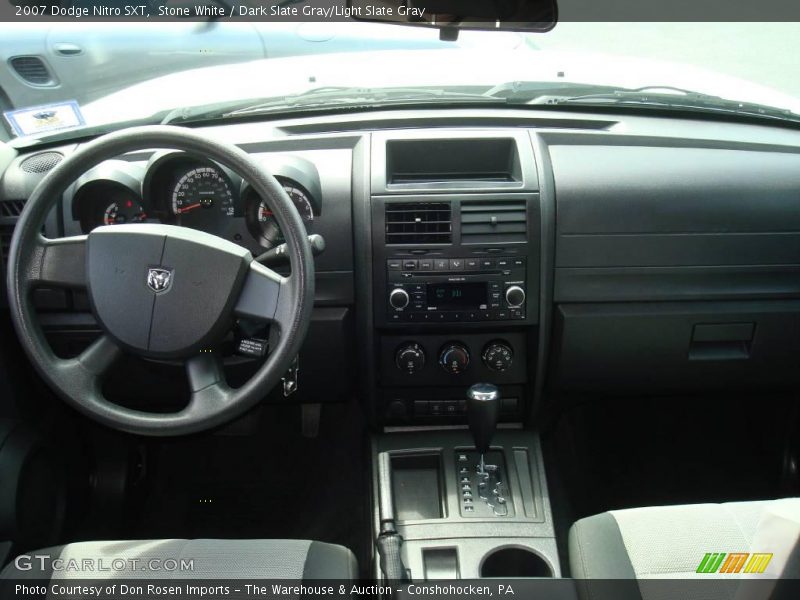 Stone White / Dark Slate Gray/Light Slate Gray 2007 Dodge Nitro SXT