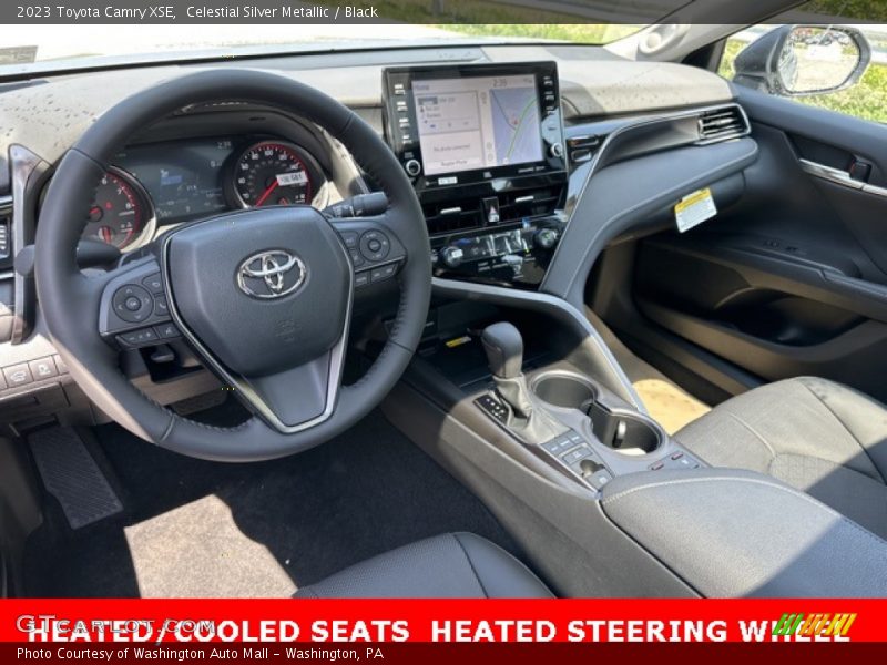 Celestial Silver Metallic / Black 2023 Toyota Camry XSE