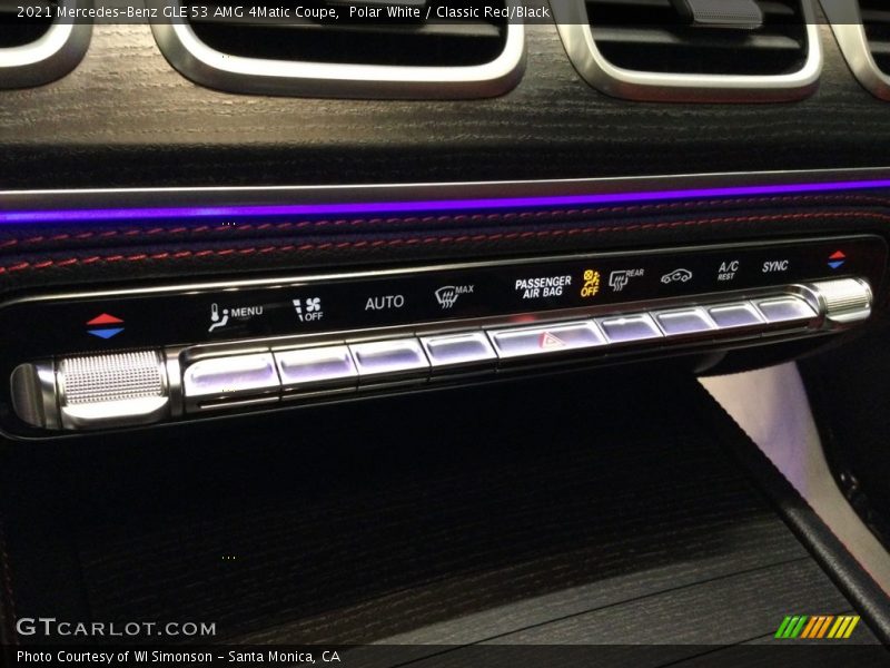 Polar White / Classic Red/Black 2021 Mercedes-Benz GLE 53 AMG 4Matic Coupe