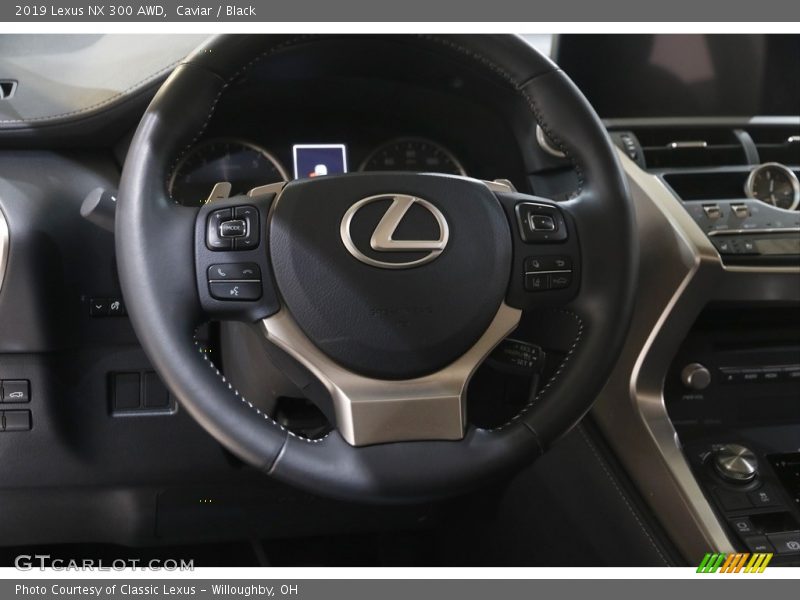Caviar / Black 2019 Lexus NX 300 AWD
