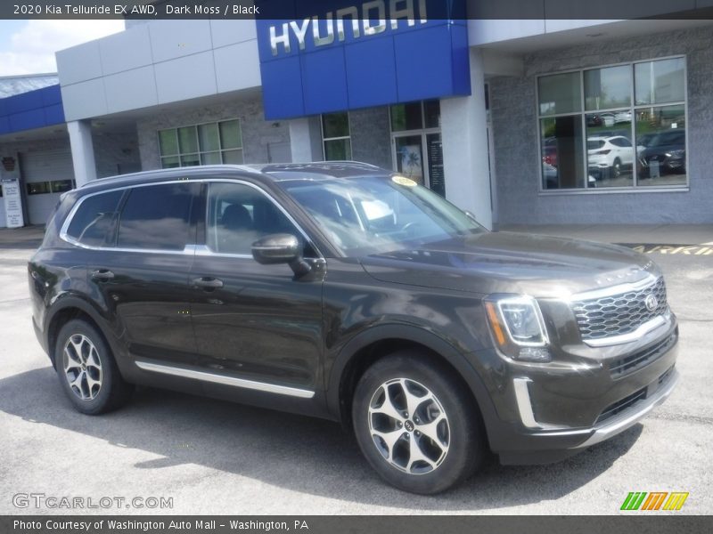 Dark Moss / Black 2020 Kia Telluride EX AWD