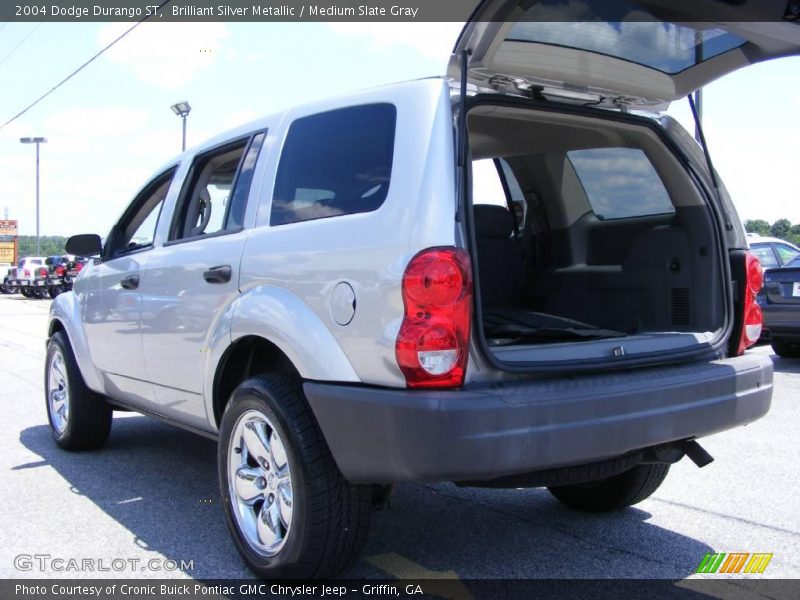 Brilliant Silver Metallic / Medium Slate Gray 2004 Dodge Durango ST