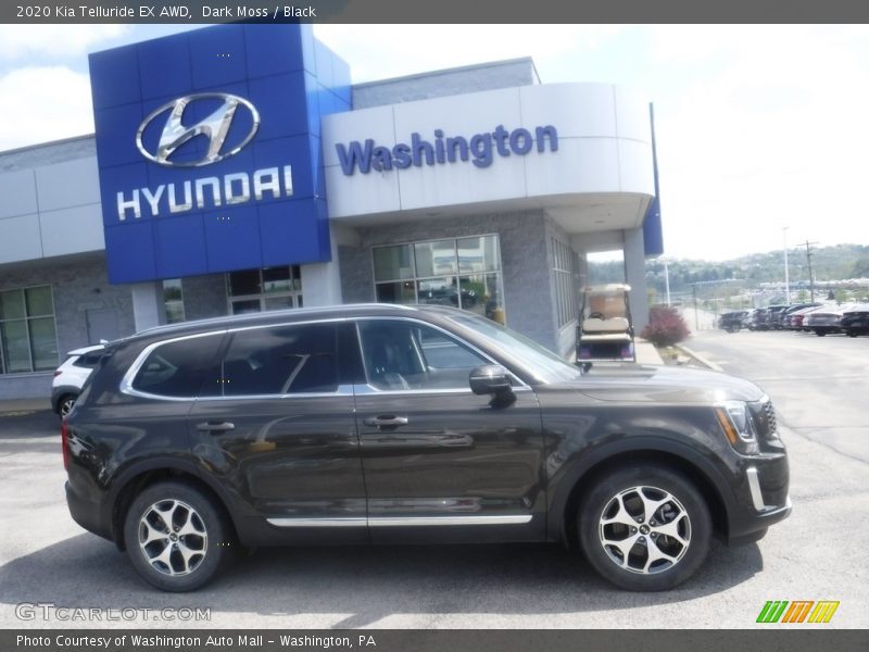 Dark Moss / Black 2020 Kia Telluride EX AWD
