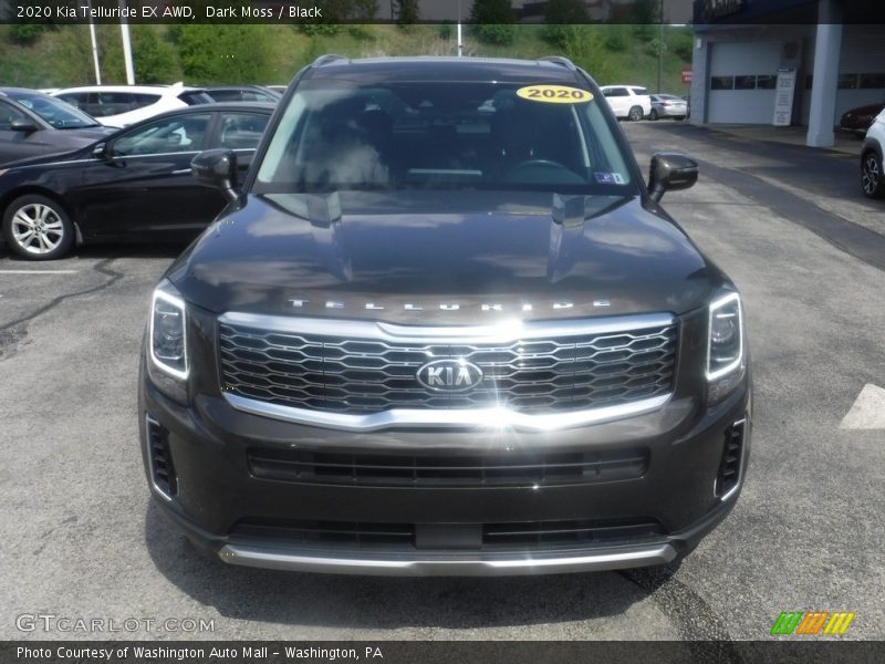 Dark Moss / Black 2020 Kia Telluride EX AWD