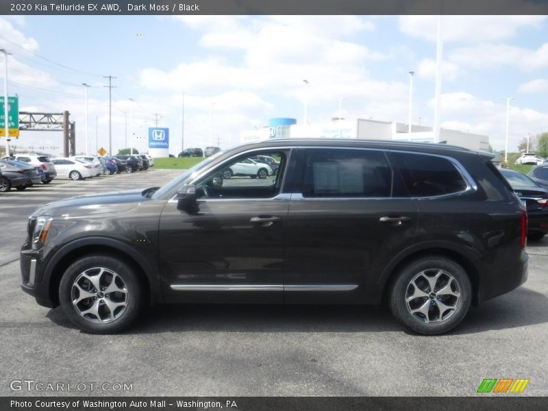 Dark Moss / Black 2020 Kia Telluride EX AWD