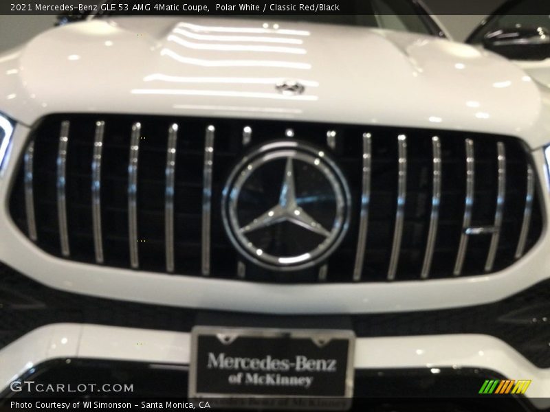 Polar White / Classic Red/Black 2021 Mercedes-Benz GLE 53 AMG 4Matic Coupe