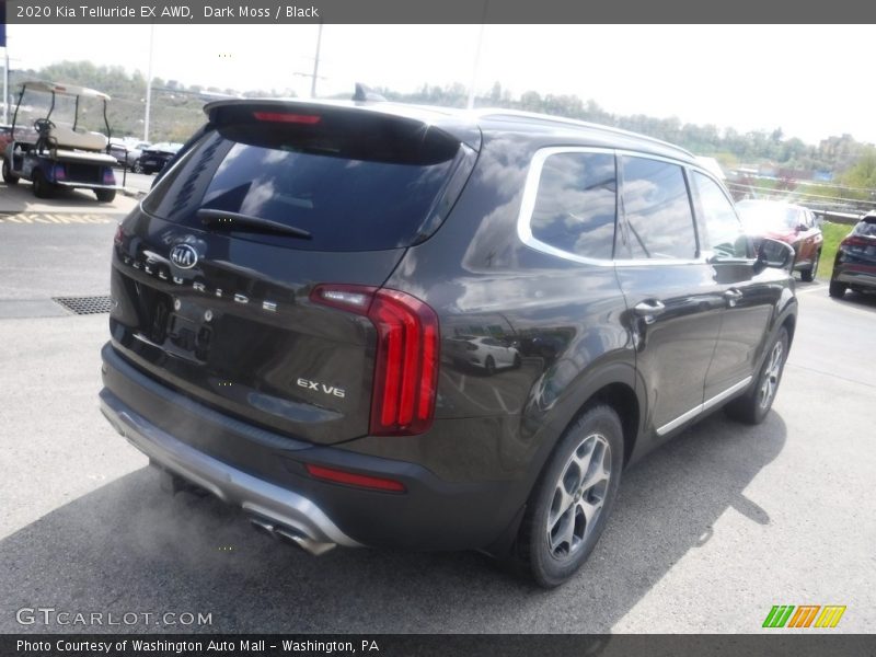 Dark Moss / Black 2020 Kia Telluride EX AWD