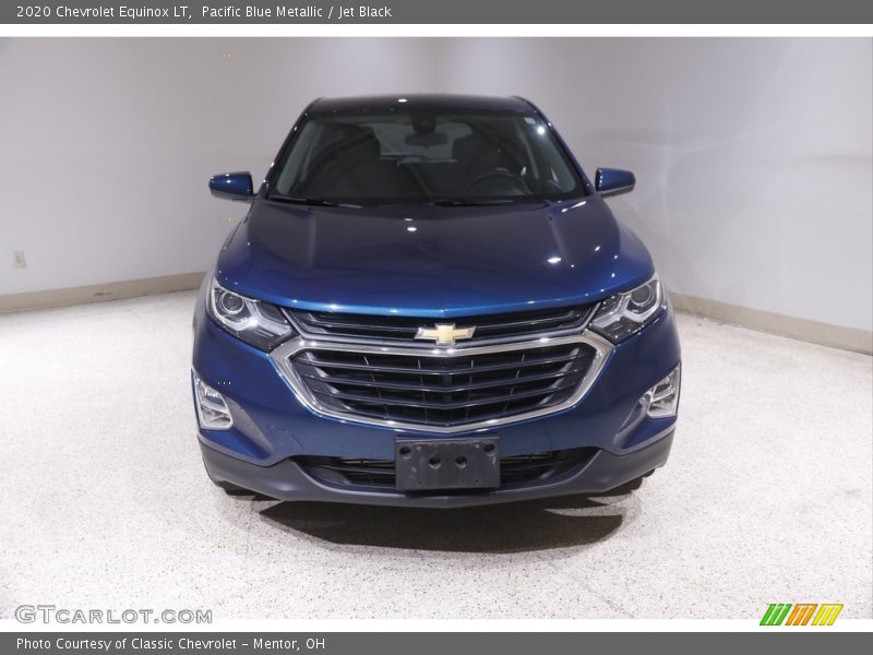 Pacific Blue Metallic / Jet Black 2020 Chevrolet Equinox LT