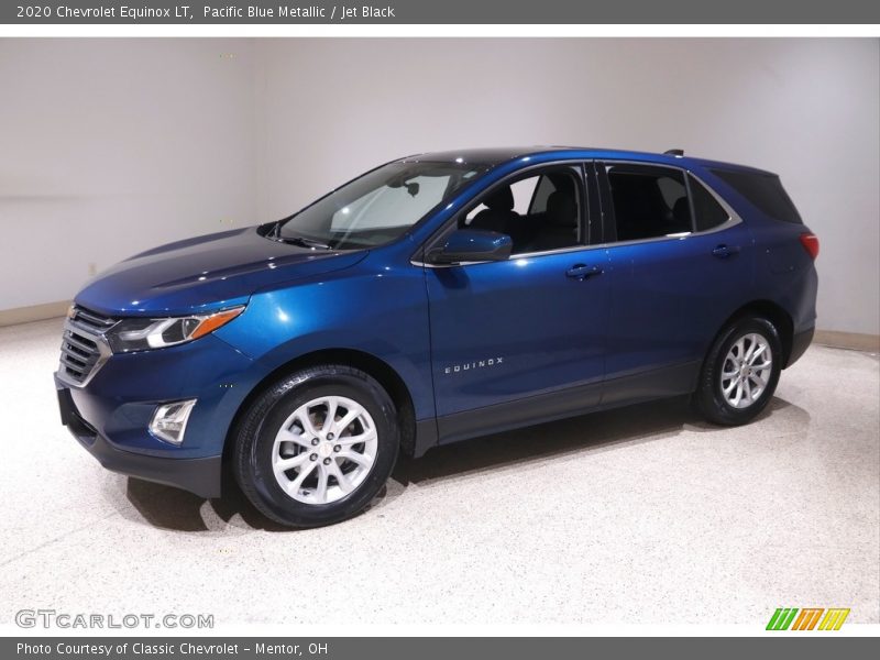 Pacific Blue Metallic / Jet Black 2020 Chevrolet Equinox LT