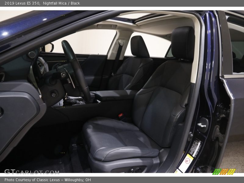 Nightfall Mica / Black 2019 Lexus ES 350