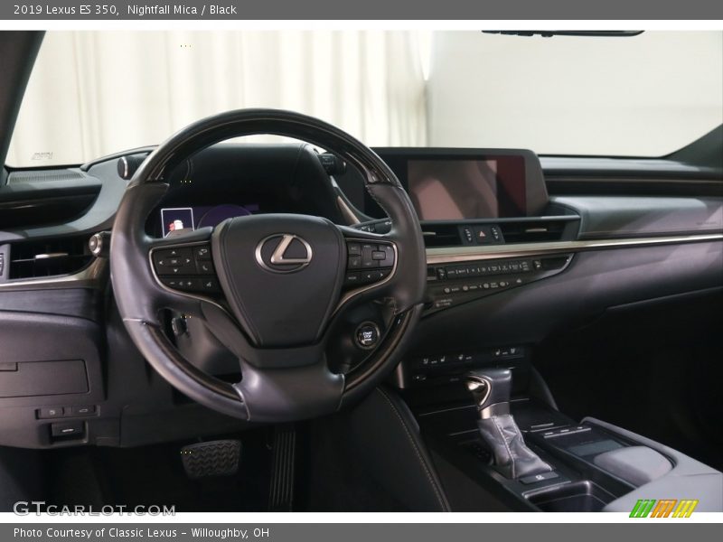 Nightfall Mica / Black 2019 Lexus ES 350