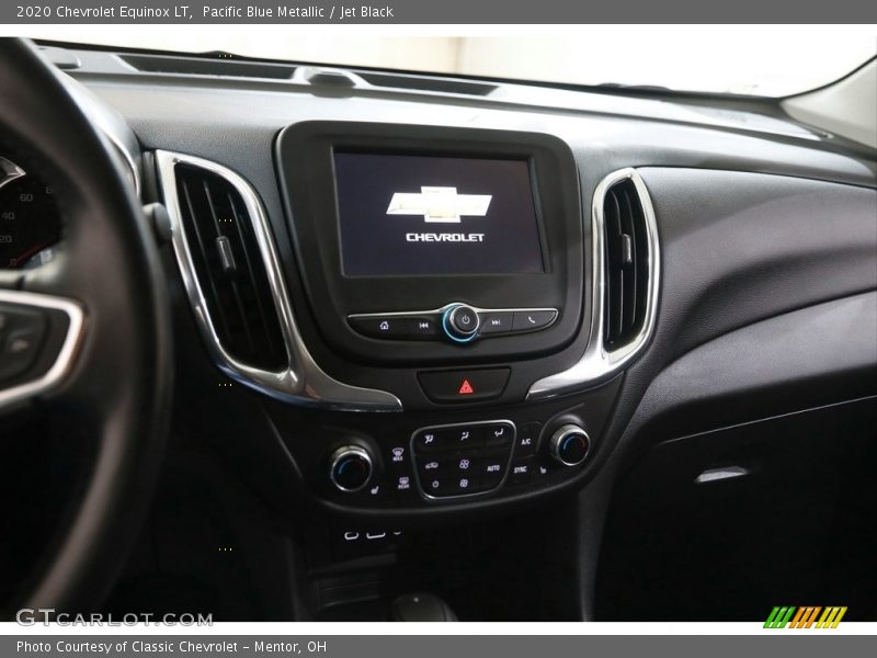 Pacific Blue Metallic / Jet Black 2020 Chevrolet Equinox LT