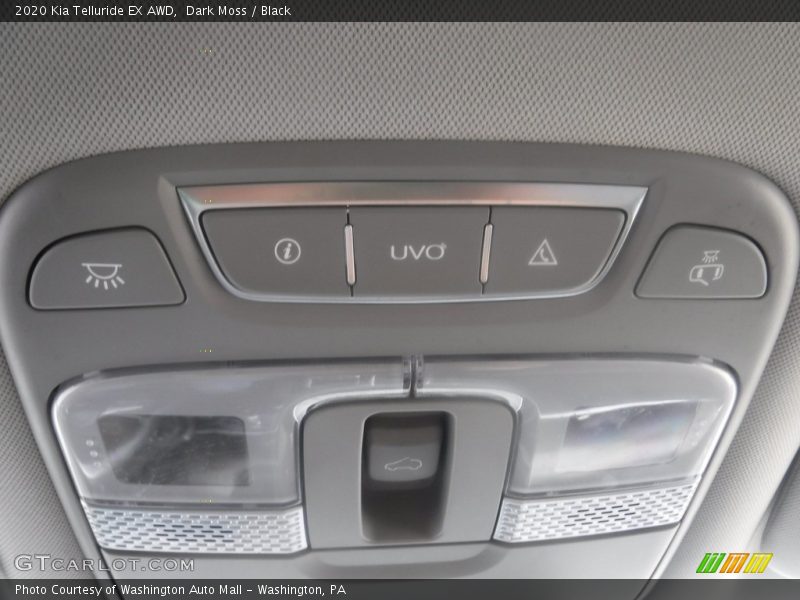 Dark Moss / Black 2020 Kia Telluride EX AWD
