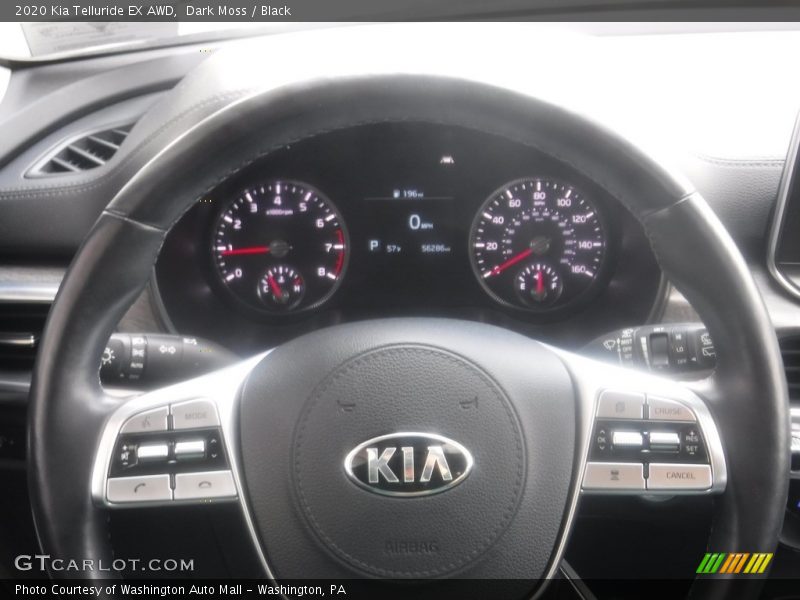 Dark Moss / Black 2020 Kia Telluride EX AWD