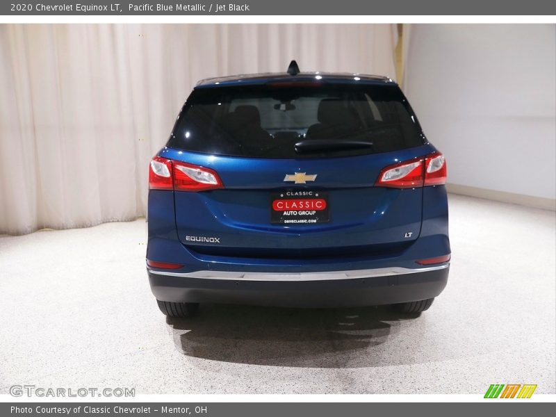 Pacific Blue Metallic / Jet Black 2020 Chevrolet Equinox LT