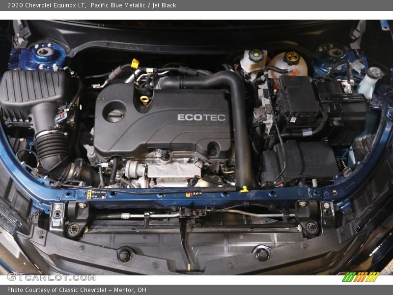 Pacific Blue Metallic / Jet Black 2020 Chevrolet Equinox LT