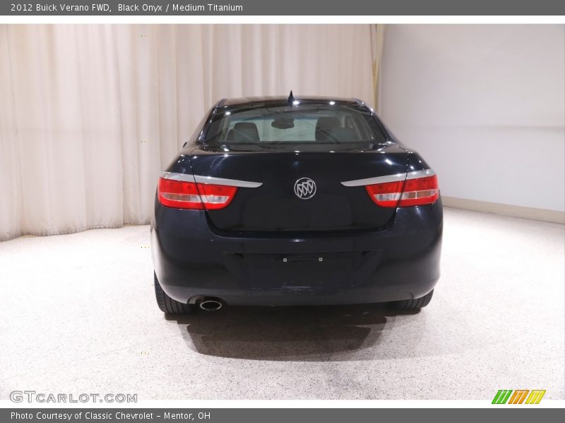 Black Onyx / Medium Titanium 2012 Buick Verano FWD