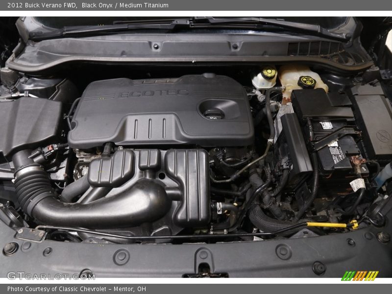Black Onyx / Medium Titanium 2012 Buick Verano FWD