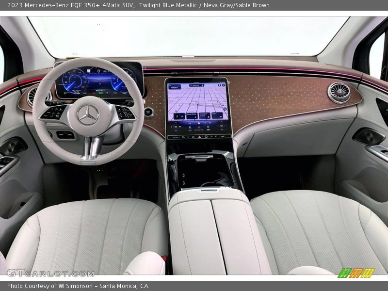 Dashboard of 2023 EQE 350+ 4Matic SUV