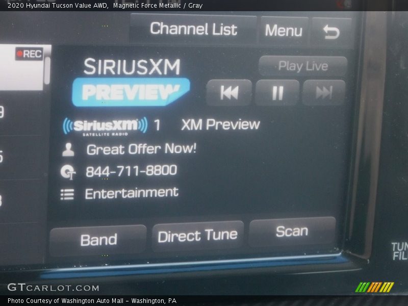 Magnetic Force Metallic / Gray 2020 Hyundai Tucson Value AWD