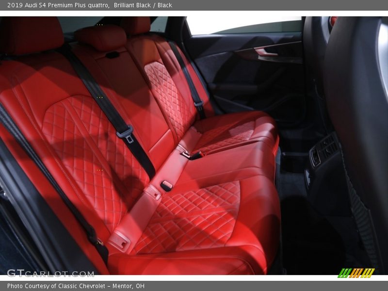 Rear Seat of 2019 S4 Premium Plus quattro