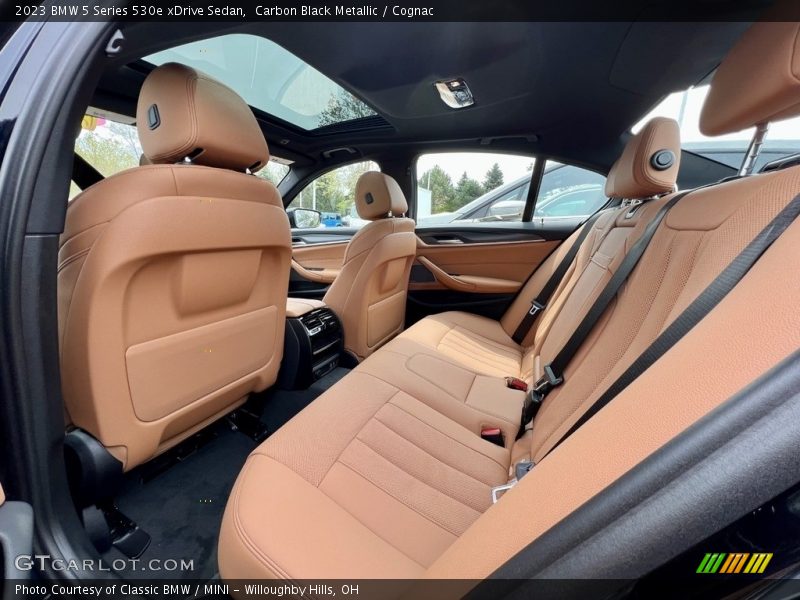 Rear Seat of 2023 5 Series 530e xDrive Sedan