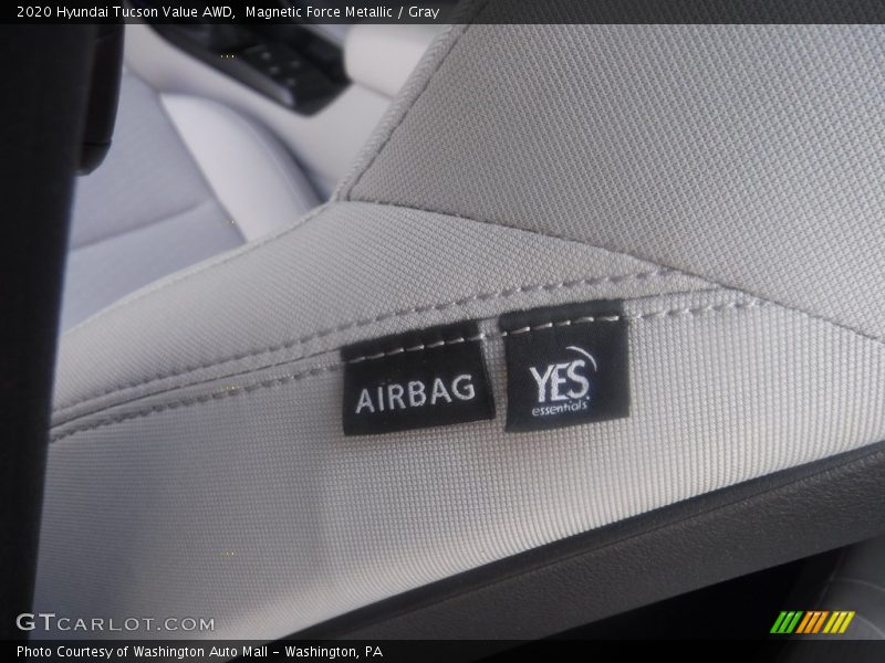 Magnetic Force Metallic / Gray 2020 Hyundai Tucson Value AWD
