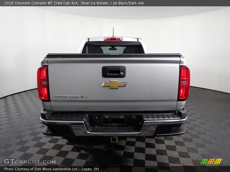 Silver Ice Metallic / Jet Black/Dark Ash 2018 Chevrolet Colorado WT Crew Cab 4x4