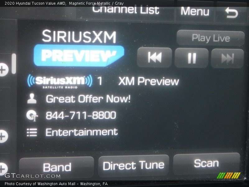Magnetic Force Metallic / Gray 2020 Hyundai Tucson Value AWD