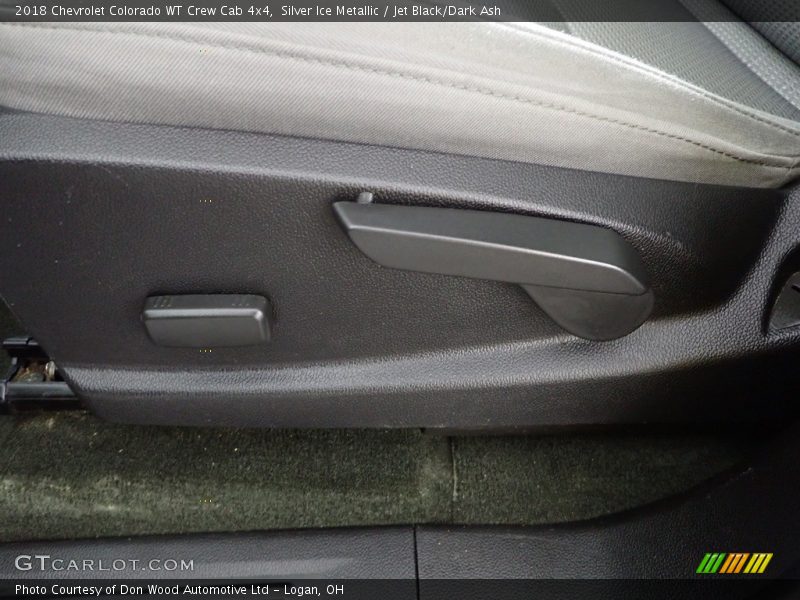 Silver Ice Metallic / Jet Black/Dark Ash 2018 Chevrolet Colorado WT Crew Cab 4x4