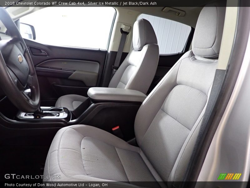 Silver Ice Metallic / Jet Black/Dark Ash 2018 Chevrolet Colorado WT Crew Cab 4x4