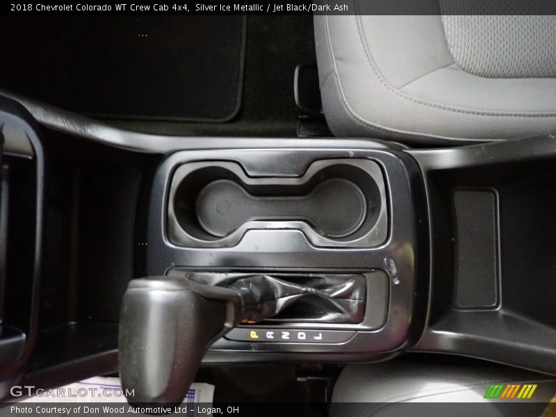 Silver Ice Metallic / Jet Black/Dark Ash 2018 Chevrolet Colorado WT Crew Cab 4x4