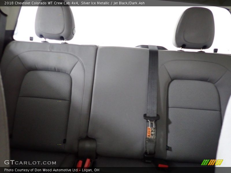 Silver Ice Metallic / Jet Black/Dark Ash 2018 Chevrolet Colorado WT Crew Cab 4x4