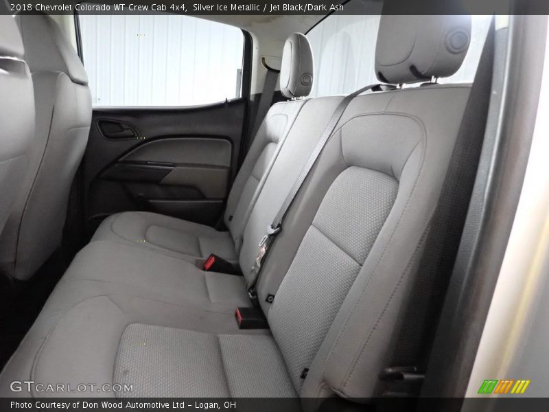 Silver Ice Metallic / Jet Black/Dark Ash 2018 Chevrolet Colorado WT Crew Cab 4x4