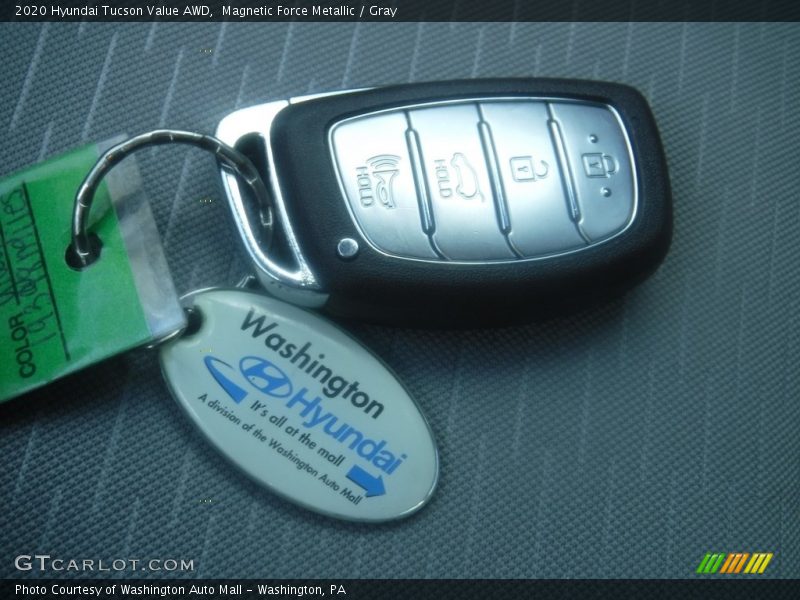 Magnetic Force Metallic / Gray 2020 Hyundai Tucson Value AWD
