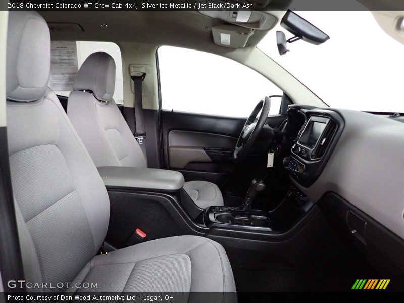 Silver Ice Metallic / Jet Black/Dark Ash 2018 Chevrolet Colorado WT Crew Cab 4x4