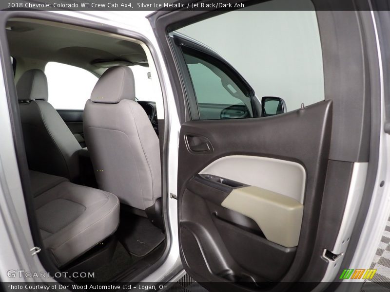 Silver Ice Metallic / Jet Black/Dark Ash 2018 Chevrolet Colorado WT Crew Cab 4x4