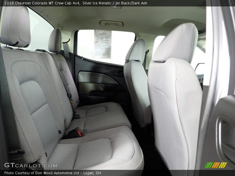 Silver Ice Metallic / Jet Black/Dark Ash 2018 Chevrolet Colorado WT Crew Cab 4x4