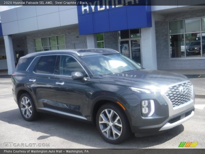 Steel Graphite / Black 2020 Hyundai Palisade SEL AWD