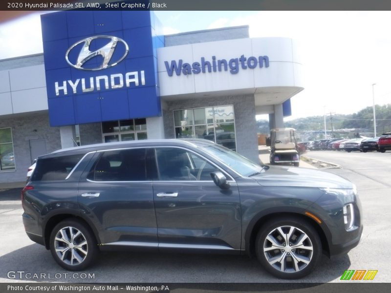 Steel Graphite / Black 2020 Hyundai Palisade SEL AWD