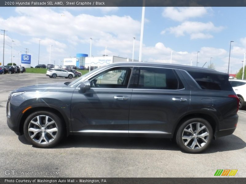 Steel Graphite / Black 2020 Hyundai Palisade SEL AWD