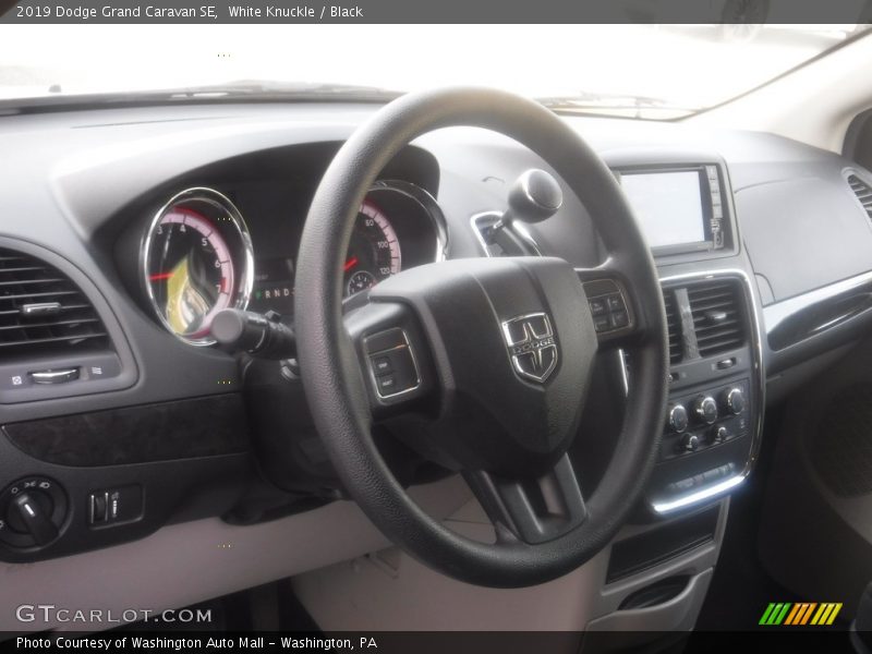 White Knuckle / Black 2019 Dodge Grand Caravan SE